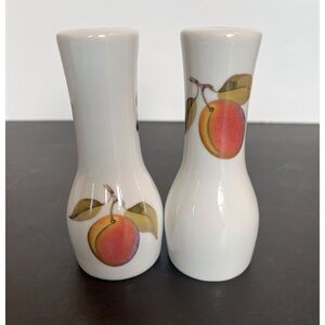 Royal Worcestershire Evesham Salt and Pepper Shakers